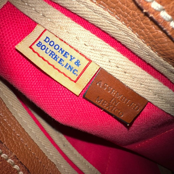 Dooney & Bourke Brown Leather Women's Bag - Picture 2 of 8